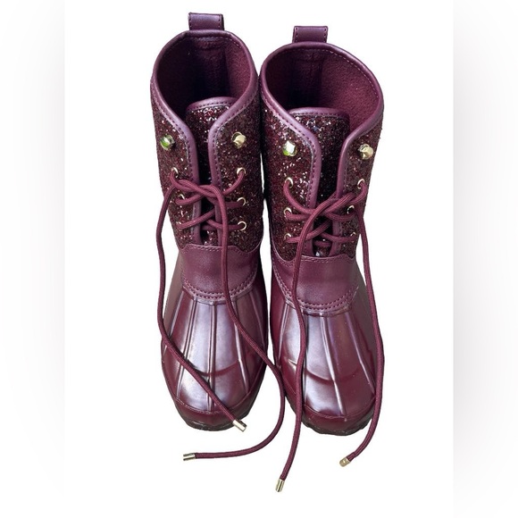 Gianni Bini Shoes - Gianni Bini Glitter Duck Boots